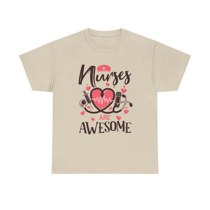 Nurse Are Awesome T‑Shirt — Nursing Appreciation Tee