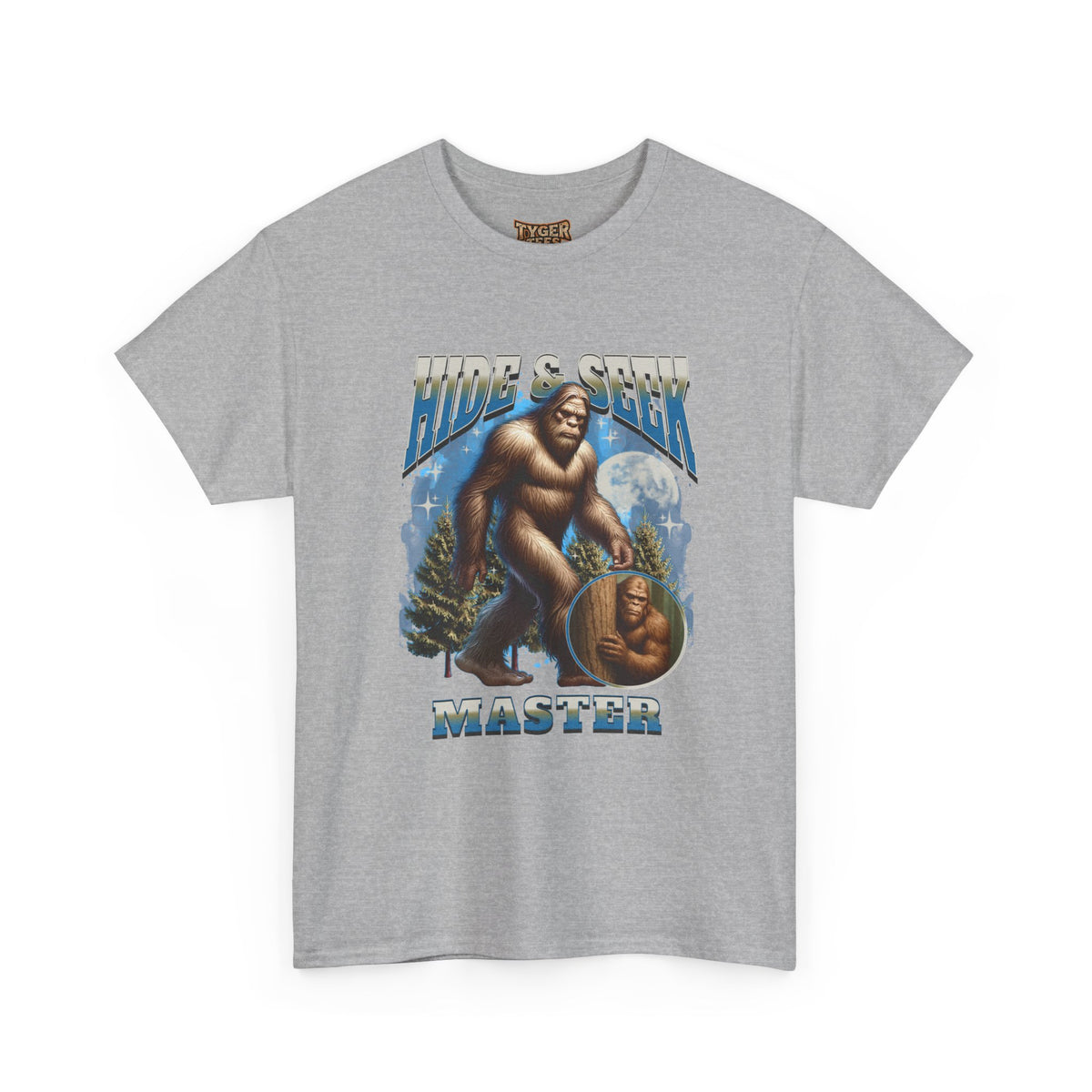 Bigfoot Master Graphic Tee — Vintage Adventure Sasquatch Design