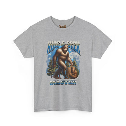 Bigfoot Master Graphic Tee — Vintage Adventure Sasquatch Design