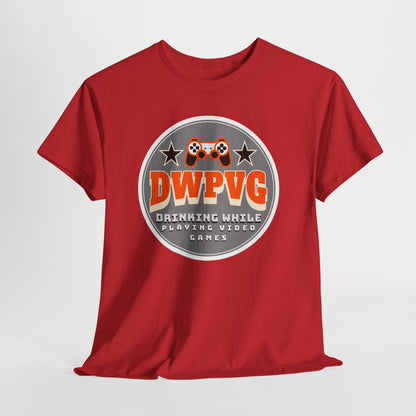 DWPVG "Drinking While Playing Video Games" Graphic Tee — Gamer Party T-Shirt