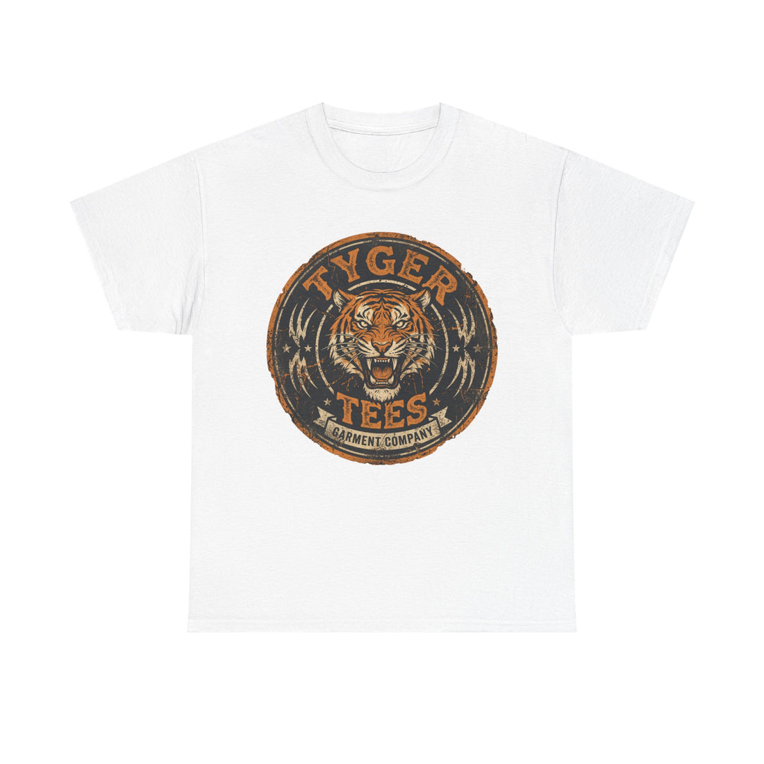 Tyger Tees Vintage Tiger Logo Tee