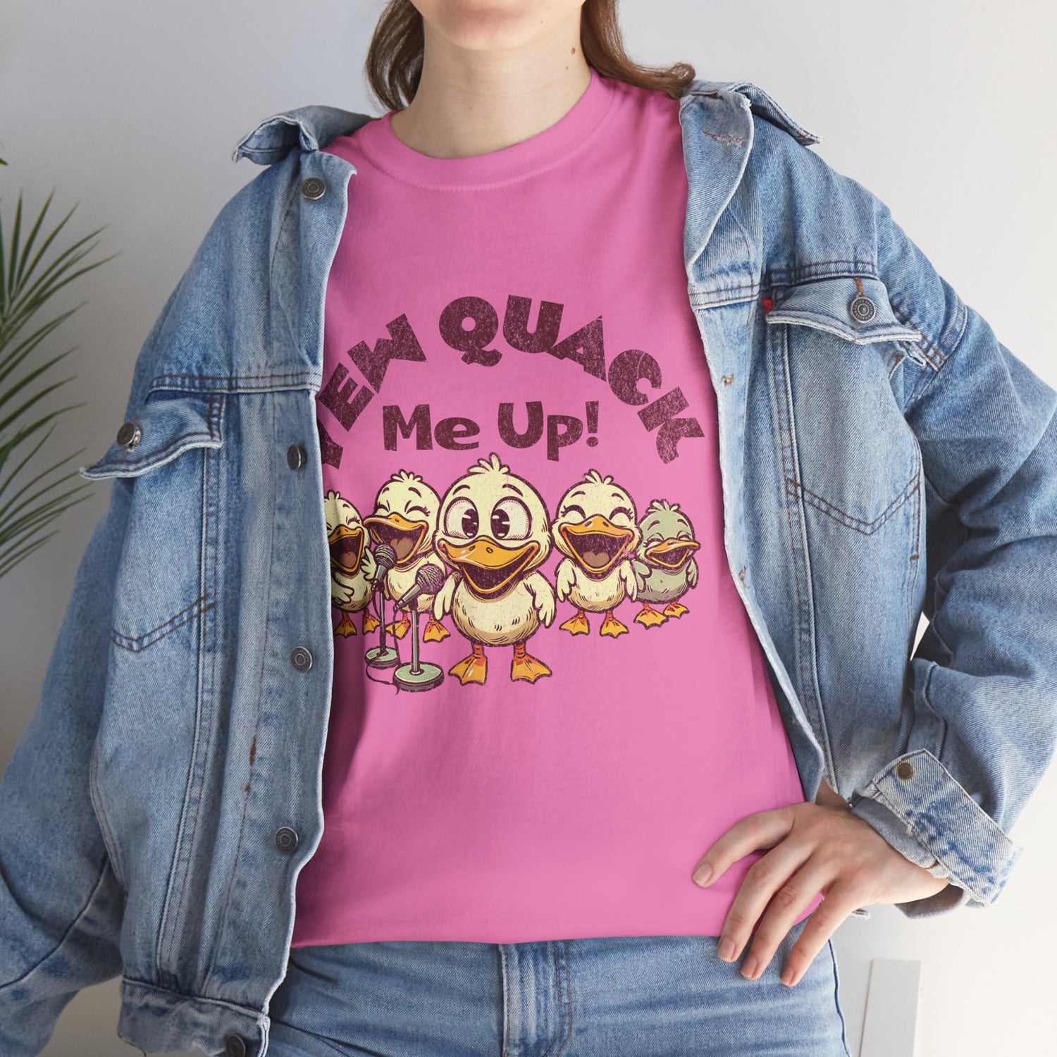 Yew Quack Me Up - Funny Duck Tee