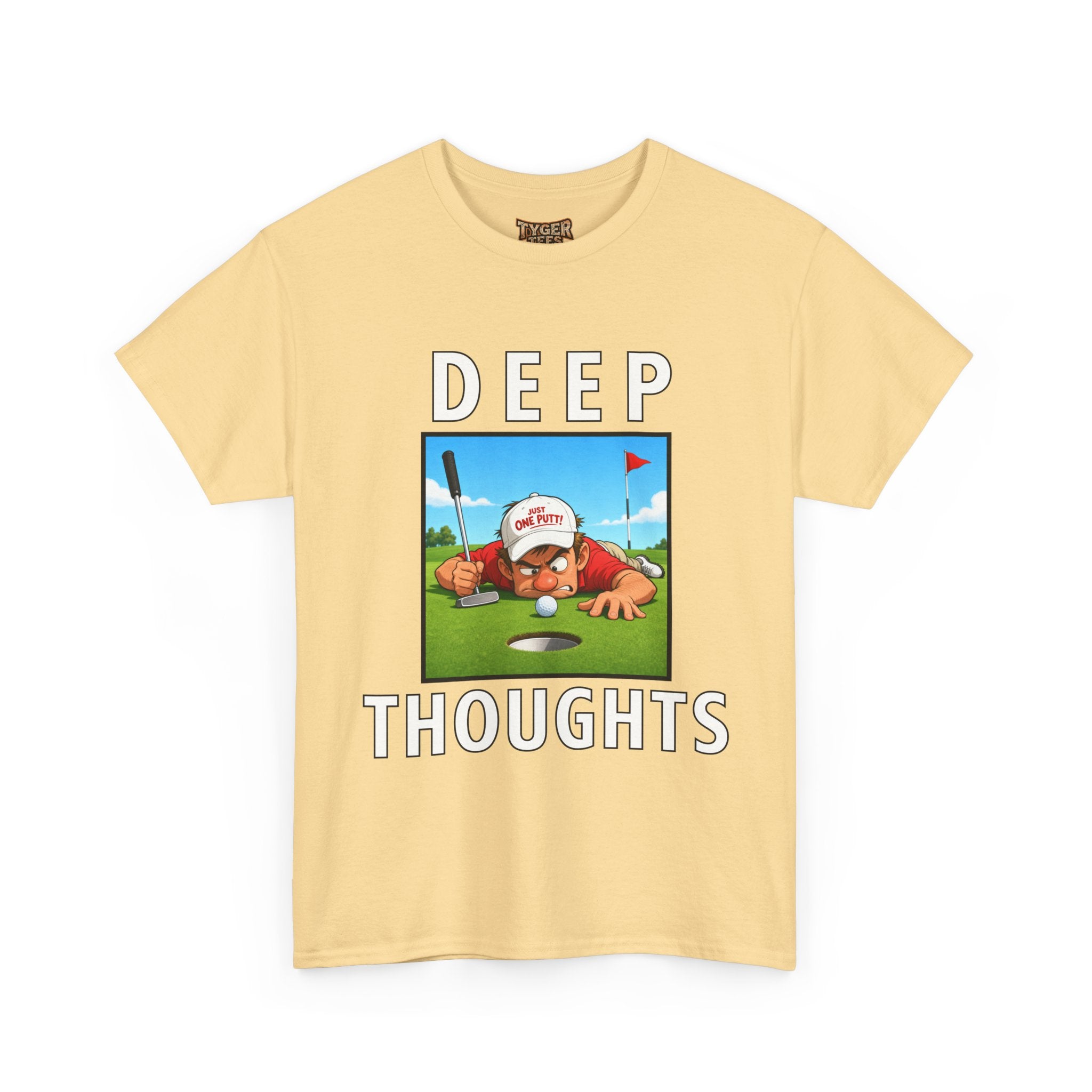 Deep Thoughts Tee - Funny Golf T-Shirt