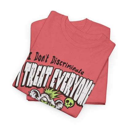 I Treat Everyone Like Shit Equally - Rude Rat Graphic Tee