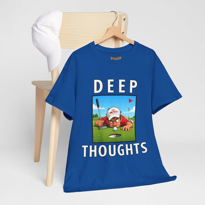Deep Thoughts Tee - Funny Golf T-Shirt