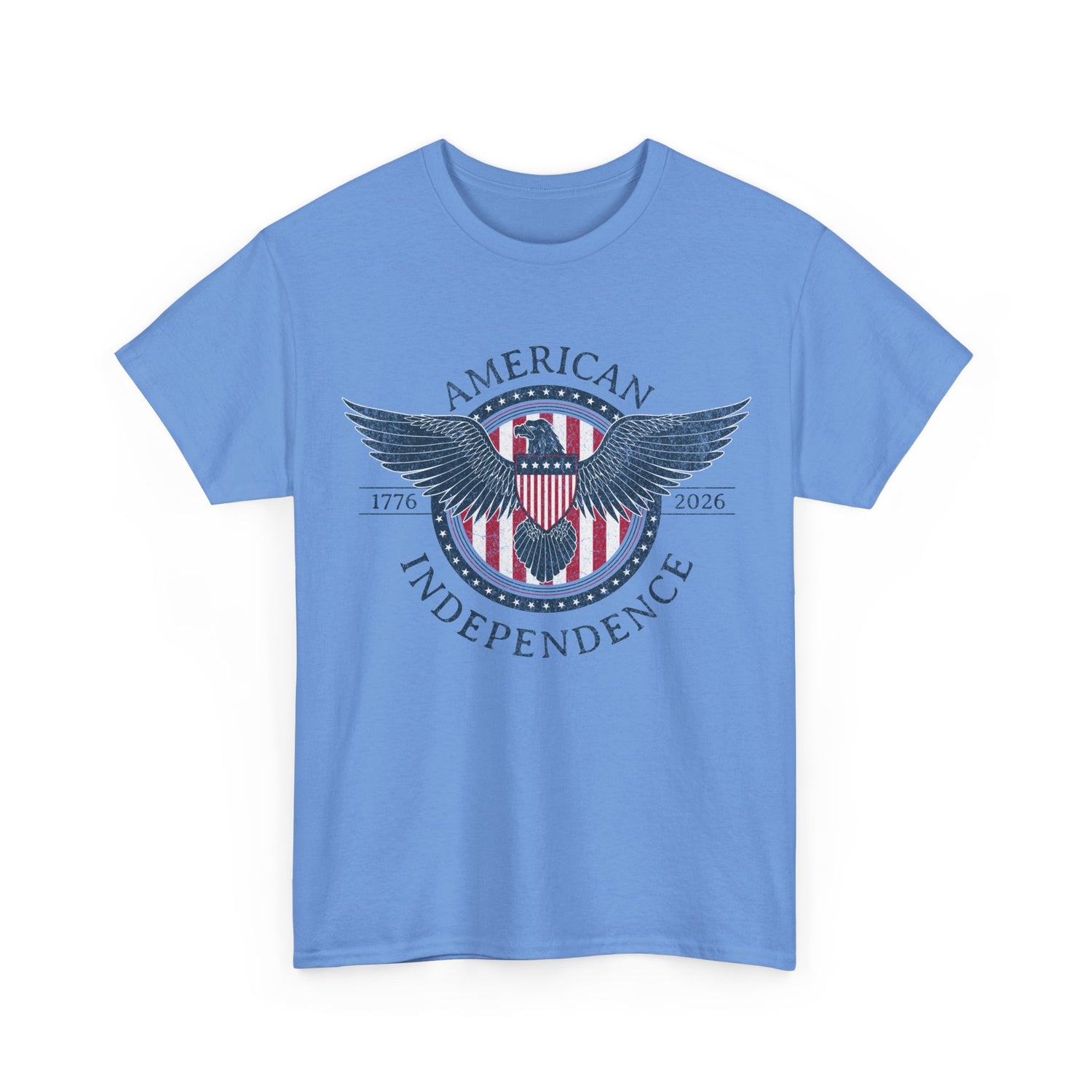 Independence Eagle Tee — American Independence 1776–2025 Vintage Flag Shirt