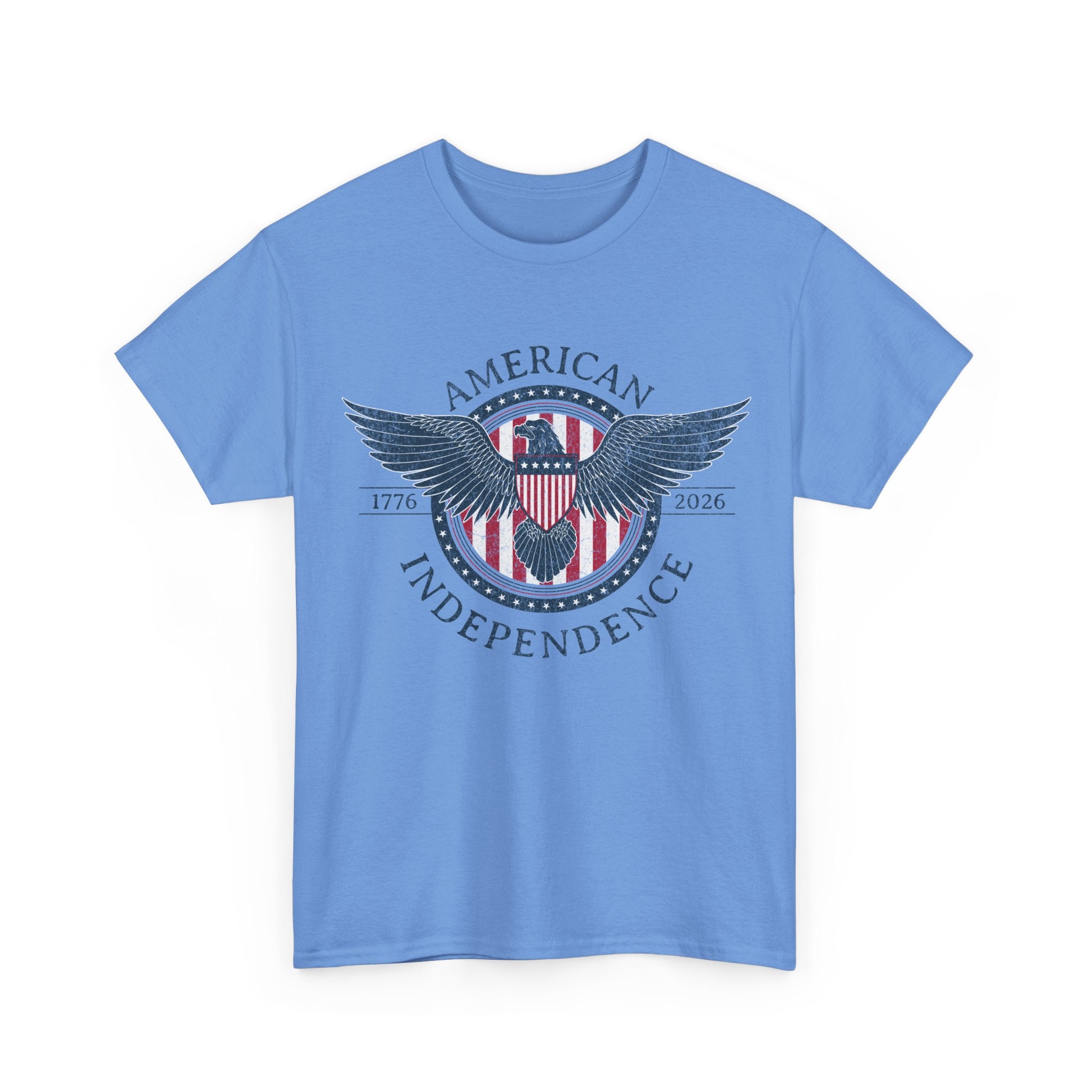 Independence Eagle Tee — American Independence 1776–2025 Vintage Flag Shirt