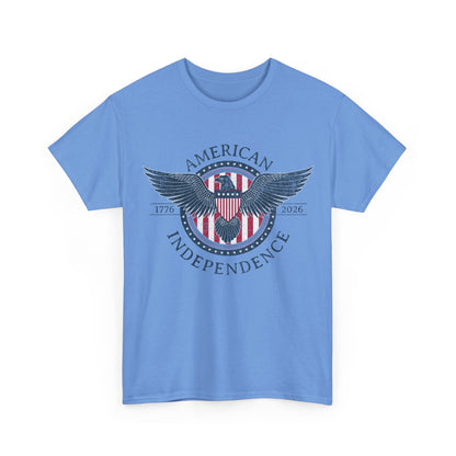 Independence Eagle Tee — American Independence 1776–2025 Vintage Flag Shirt