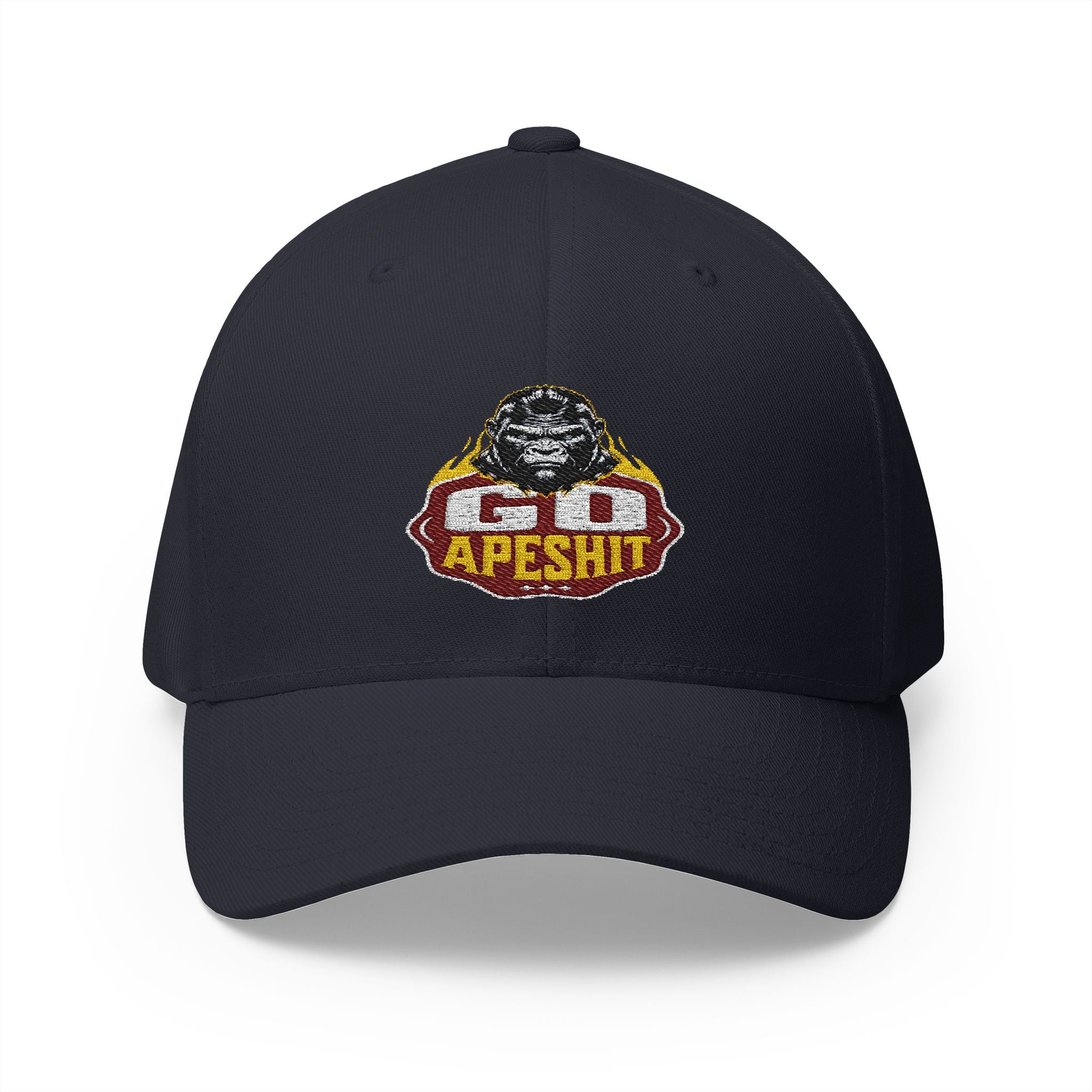 GO APESHIT Embroidered Statement Cap