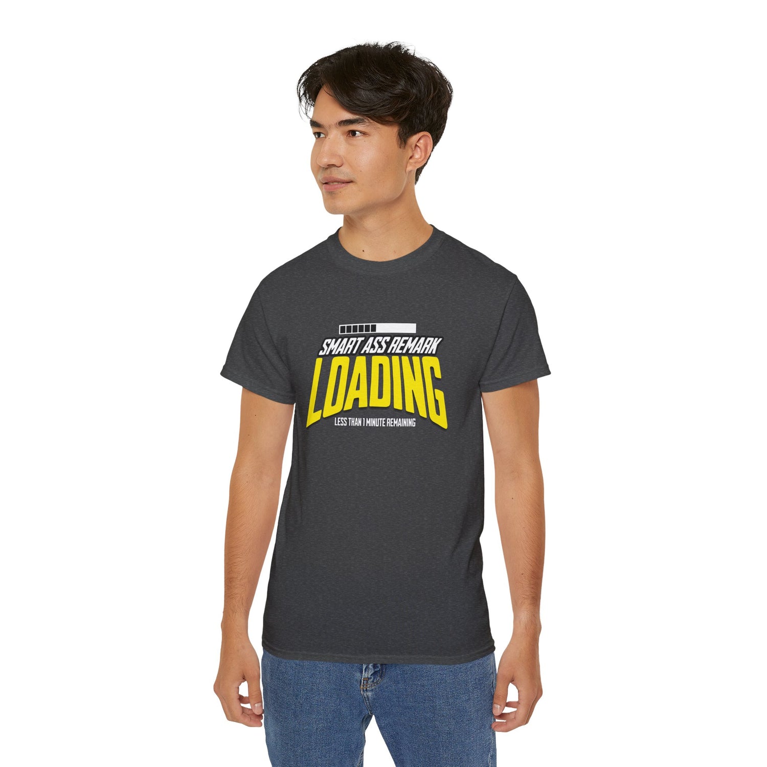 Funny Smart Ass Loading Cotton Tee