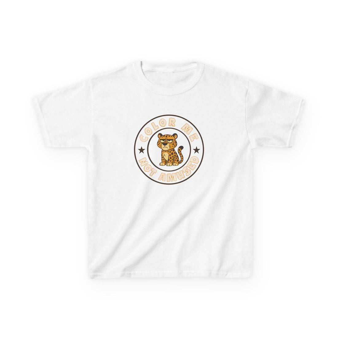 Kids Tee — Color Me Not Amused - Jaguar
