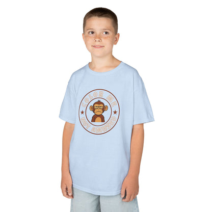 Kids Tee — Color Me Not Amused -  Monkey
