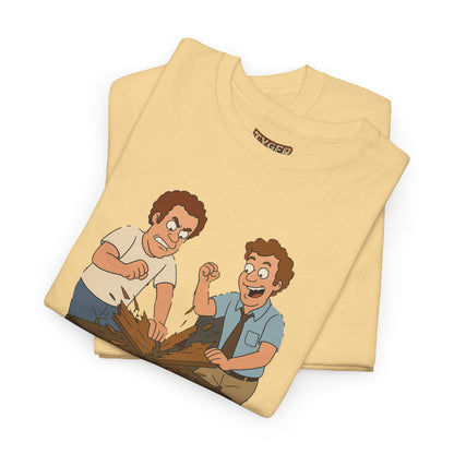 I Break Boards in the Garage T-Shirt — Funny Step Brothers Inspired Tee