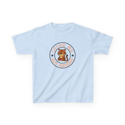 Kids Tee — Color Me Not Amused - Tiger