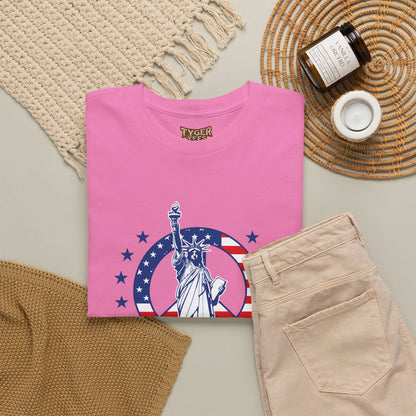 Don’t Be a H8TR Tee — Patriotic Statue of Liberty Graphic T-Shirt