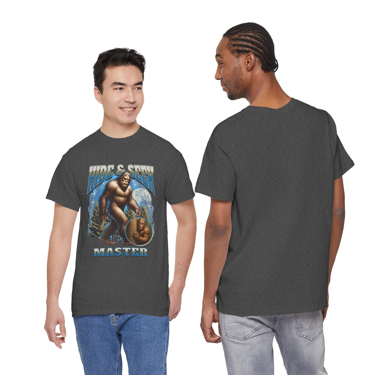 Bigfoot Master Graphic Tee — Vintage Adventure Sasquatch Design