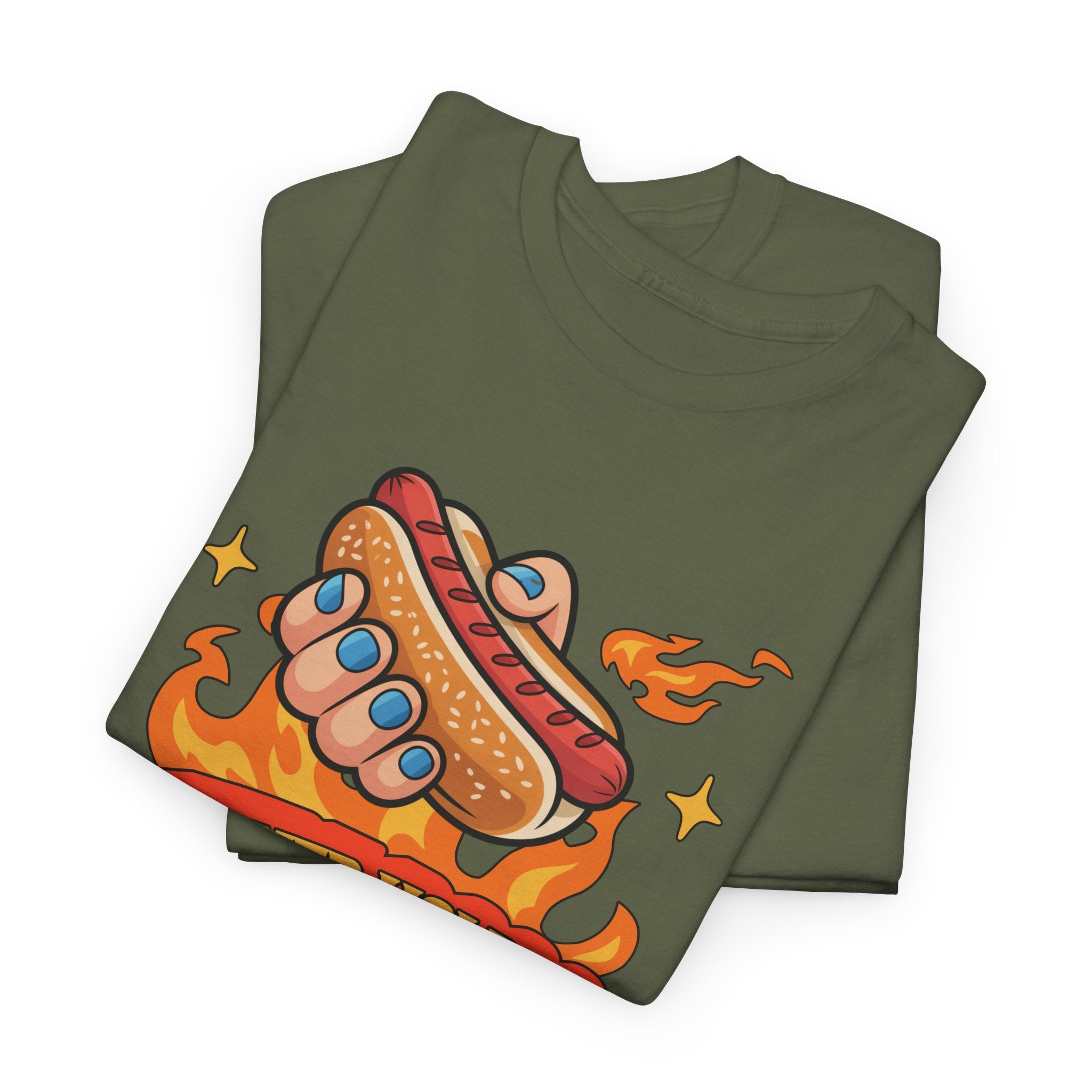 Funny Hot Dog T-Shirt — Weiner Holder Adult-Themed Tee