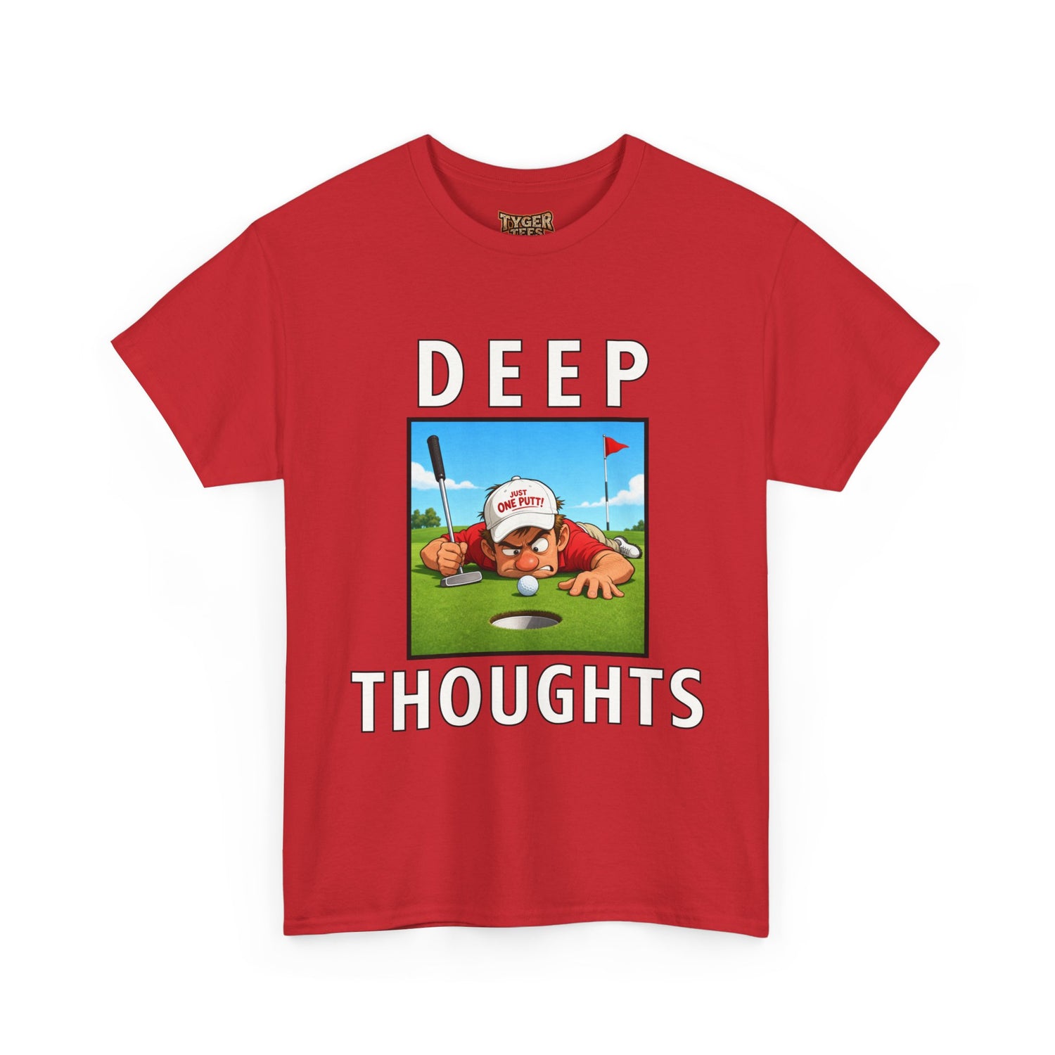 Deep Thoughts Tee - Funny Golf T-Shirt