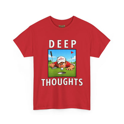 Deep Thoughts Tee - Funny Golf T-Shirt
