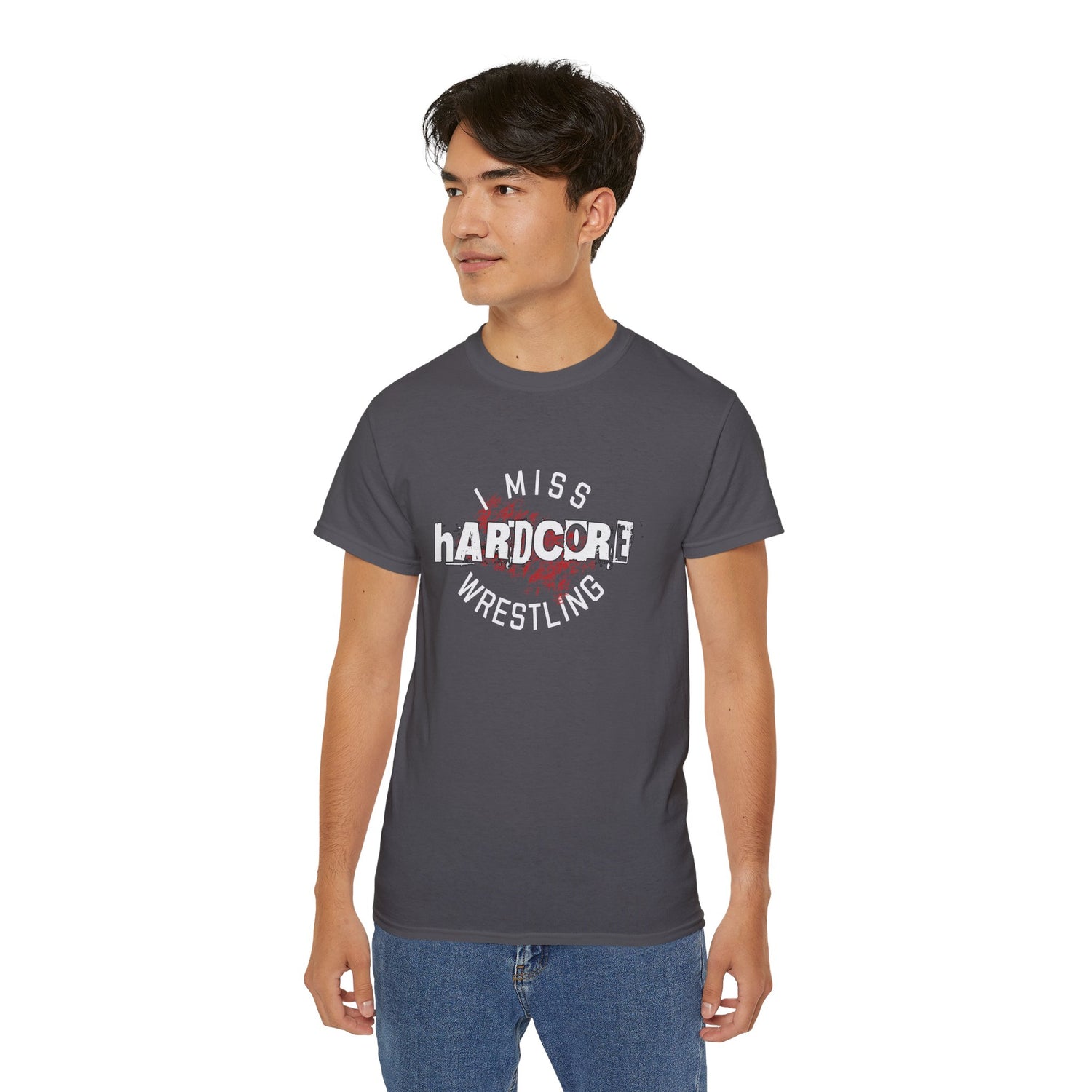 I Miss Hardcore Wrestling Cotton Tee