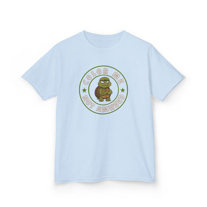 Kids Tee — Color Me Not Amused - Turtle