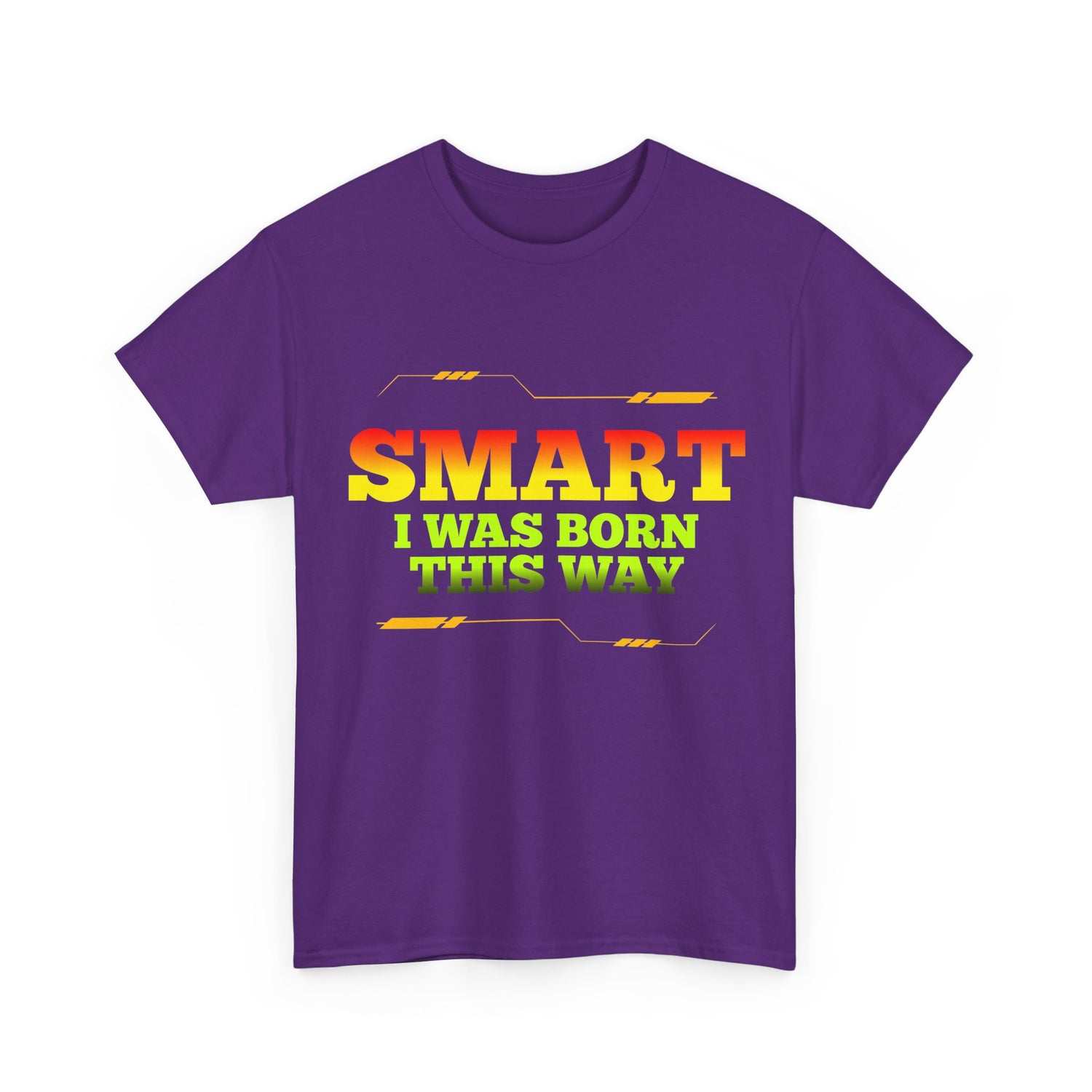 Smart I Was Born This Way Tee — Funny Retro Statement T‑Shirt