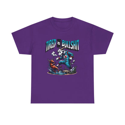 Tired of Bullshit - Sarcastic Goat Tee
