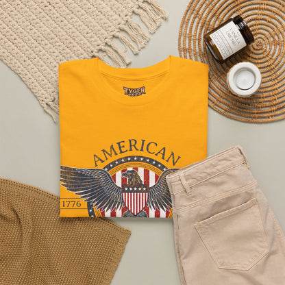 Independence Eagle Tee — American Independence 1776–2026 Vintage Flag Shirt