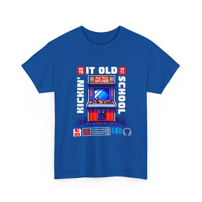 Old School Arcade T-Shirt — "Kickin&
