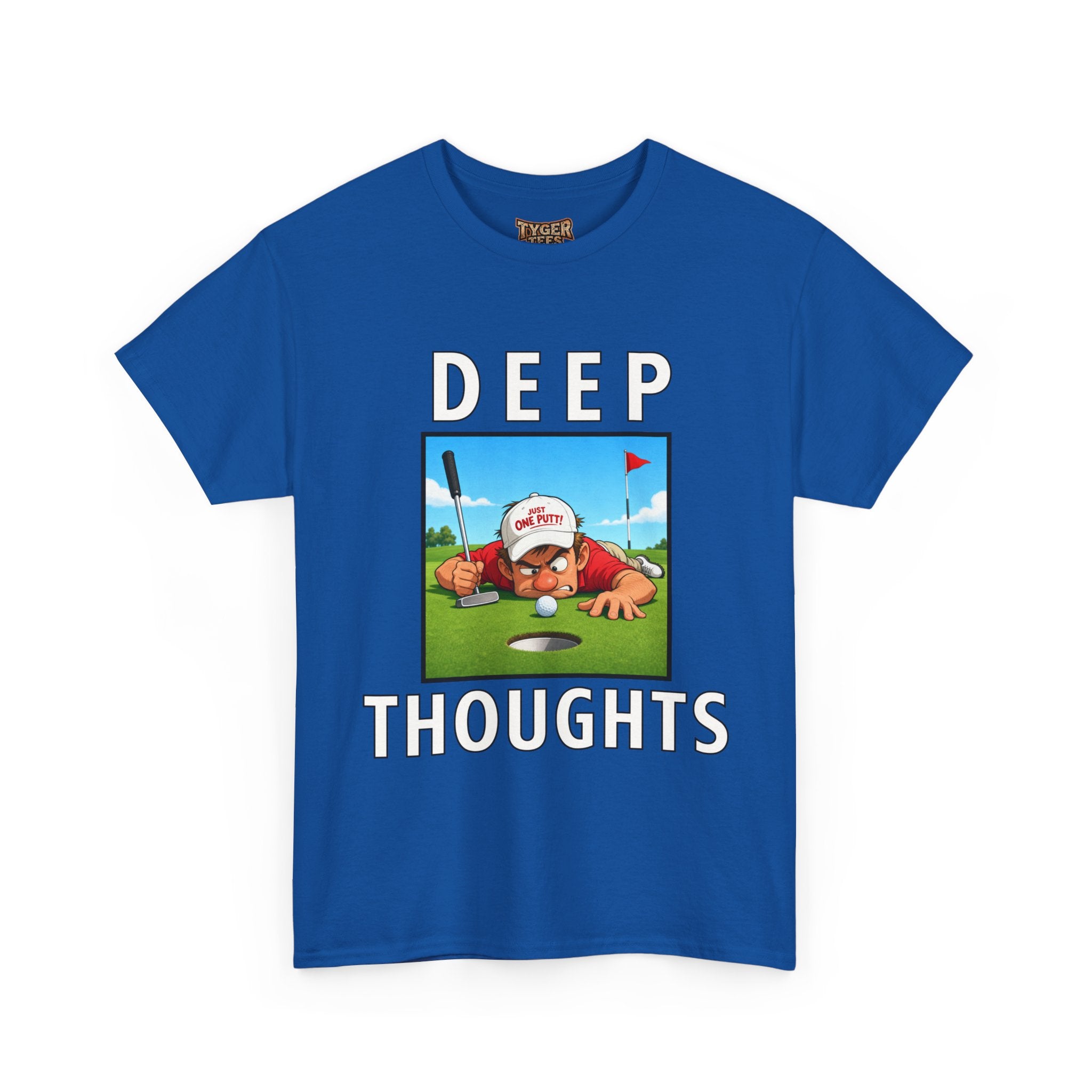 Deep Thoughts Tee - Funny Golf T-Shirt