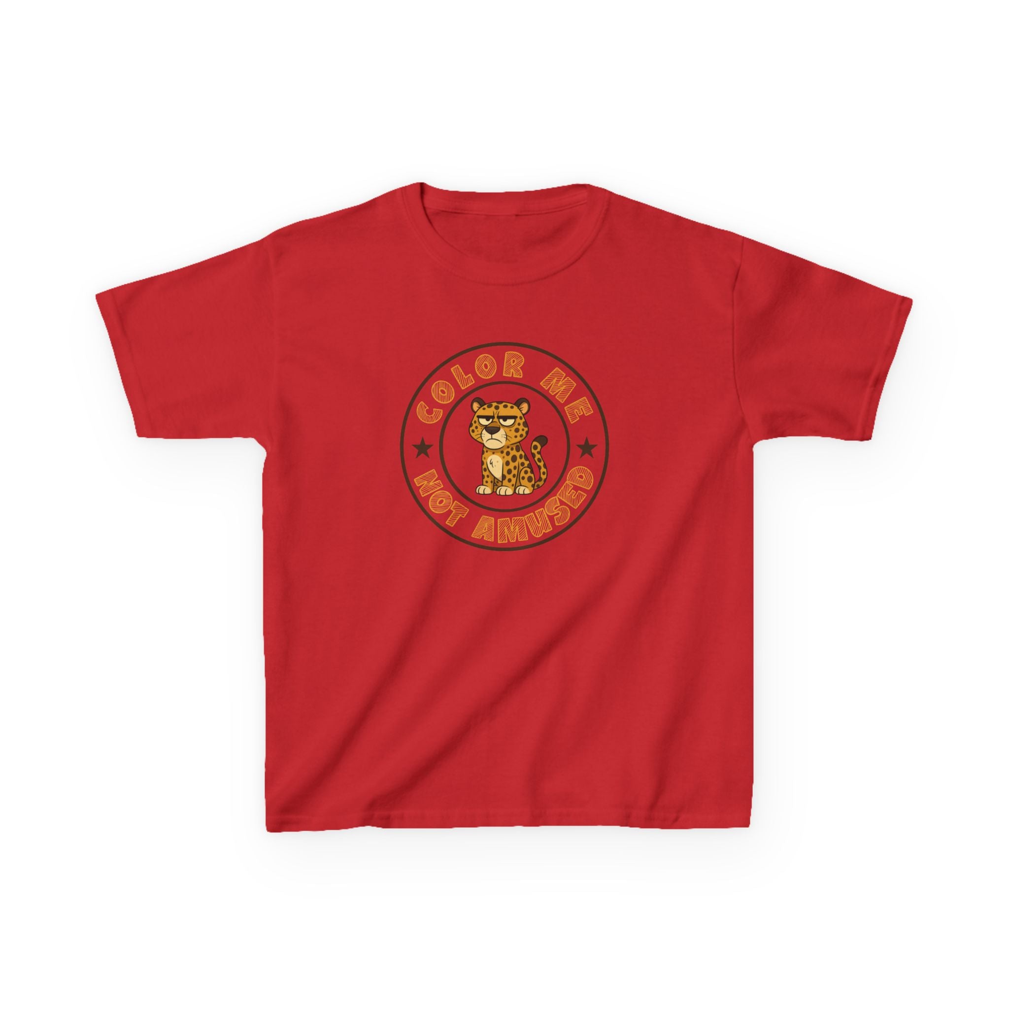 Kids Tee — Color Me Not Amused - Jaguar