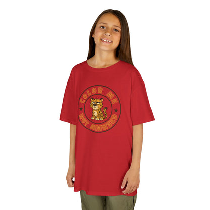 Kids Tee — Color Me Not Amused - Jaguar