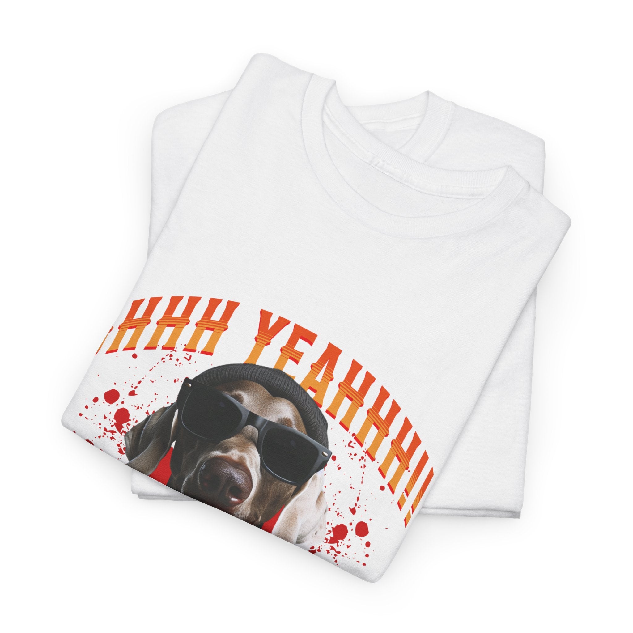 Little Johns Pizza Lover Unisex Tee, Ohhh Yeahhh Graphic Tee, Funny Dog T-Shirt, Food Lover Gift, Unisex Cotton Shirt