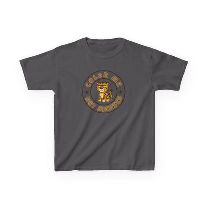 Kids Tee — Color Me Not Amused - Jaguar