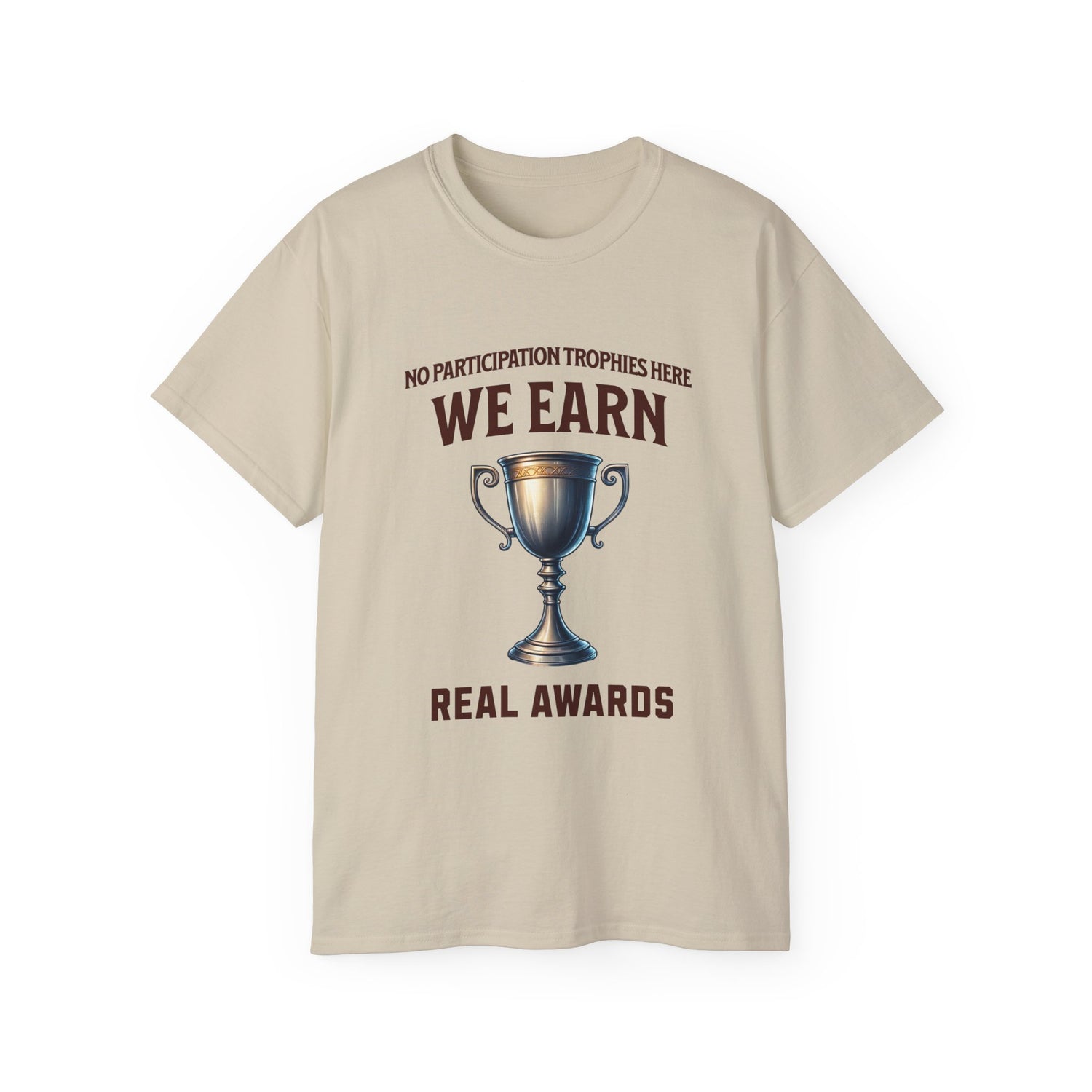 No Participation Trophies Unisex Cotton Tee