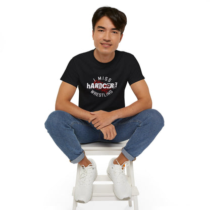 I Miss Hardcore Wrestling Cotton Tee