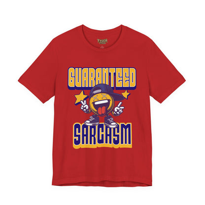 Guaranteed Sarcasm – Funny Smiley Face T-Shirt