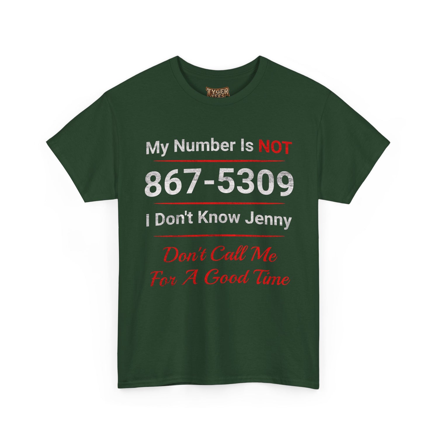 My Number Is NOT 867-5309 I Don&
