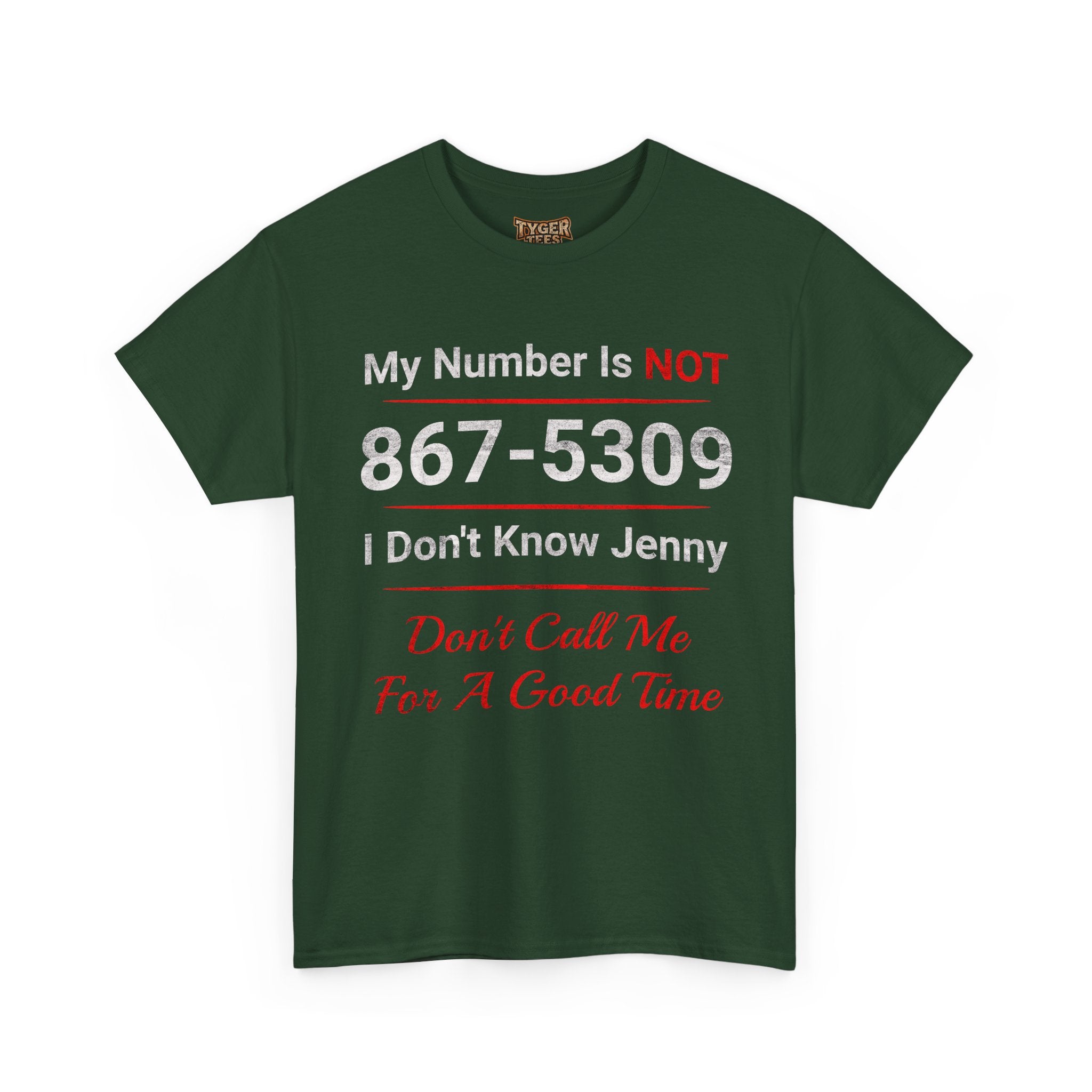 My Number Is NOT 867-5309 I Don&