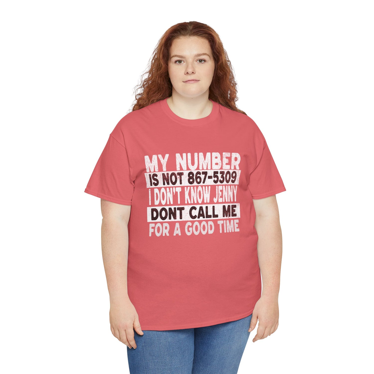 Funny 867-5309 Jenny Unisex Cotton Tee