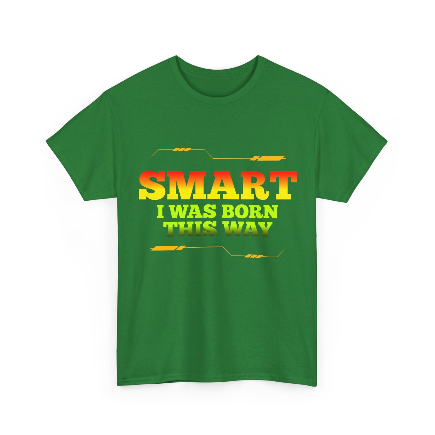 Smart I Was Born This Way Tee — Funny Retro Statement T‑Shirt