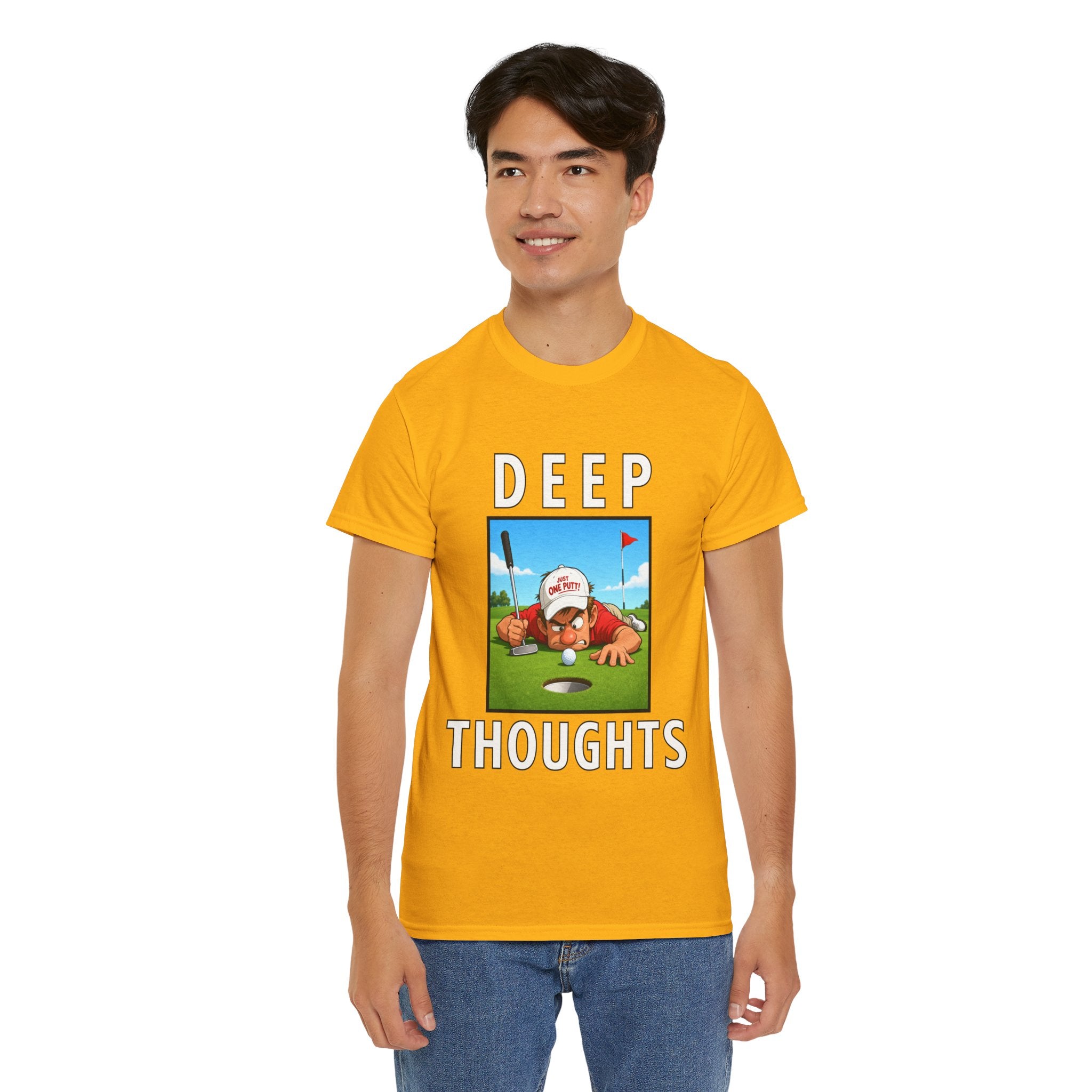 Deep Thoughts Tee - Funny Golf T-Shirt