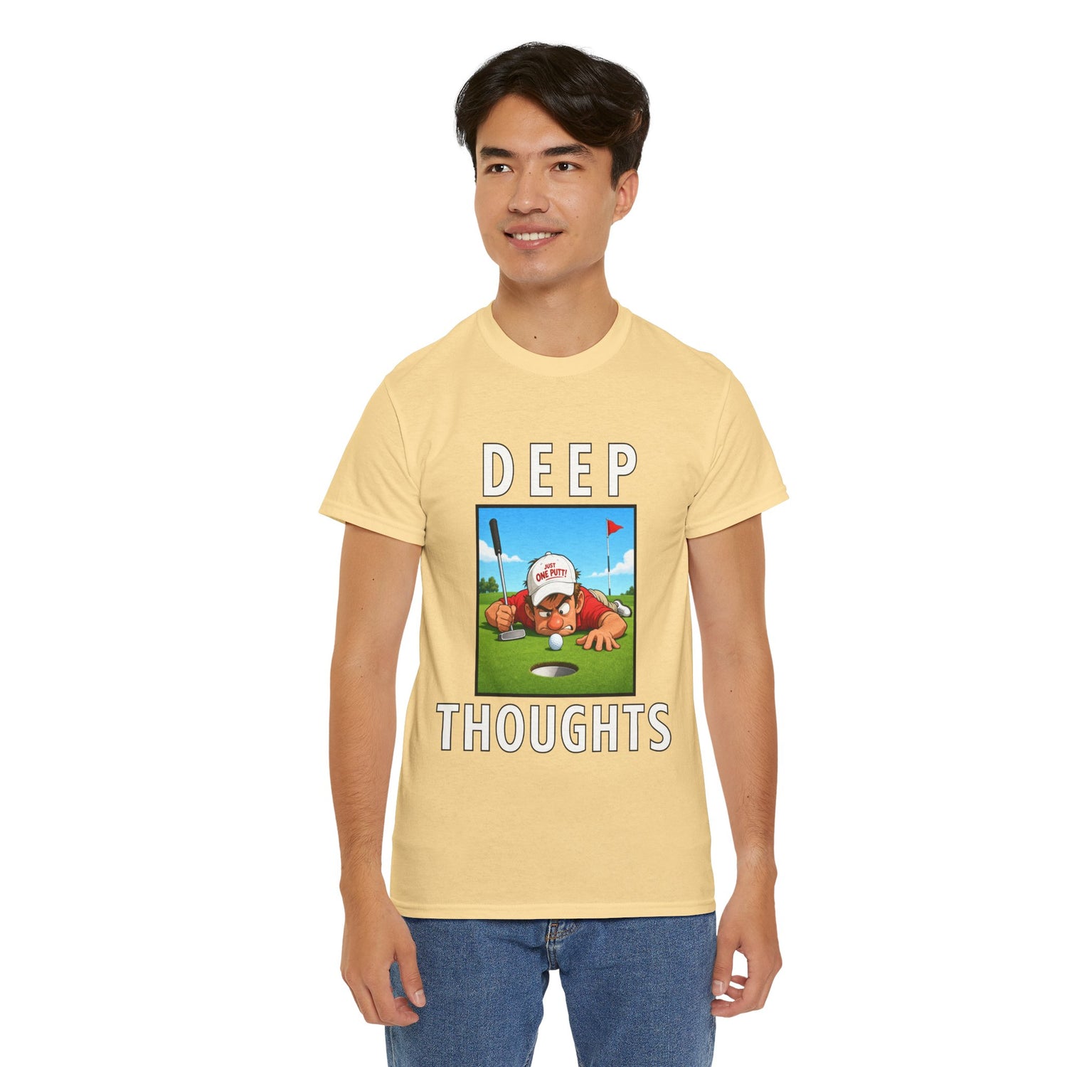 Deep Thoughts Tee - Funny Golf T-Shirt