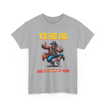 Yo Ho Ho Pirate T-Shirt – "Yo Ho Ho and a Bottle of Rum" Graphic Tee