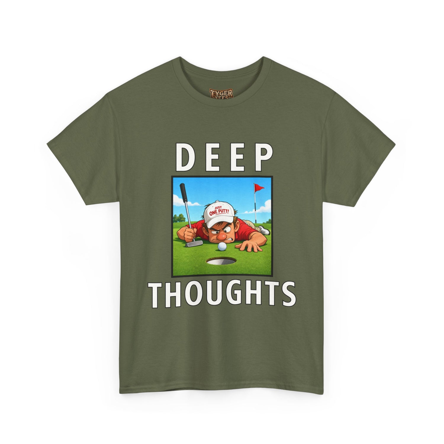 Deep Thoughts Tee - Funny Golf T-Shirt