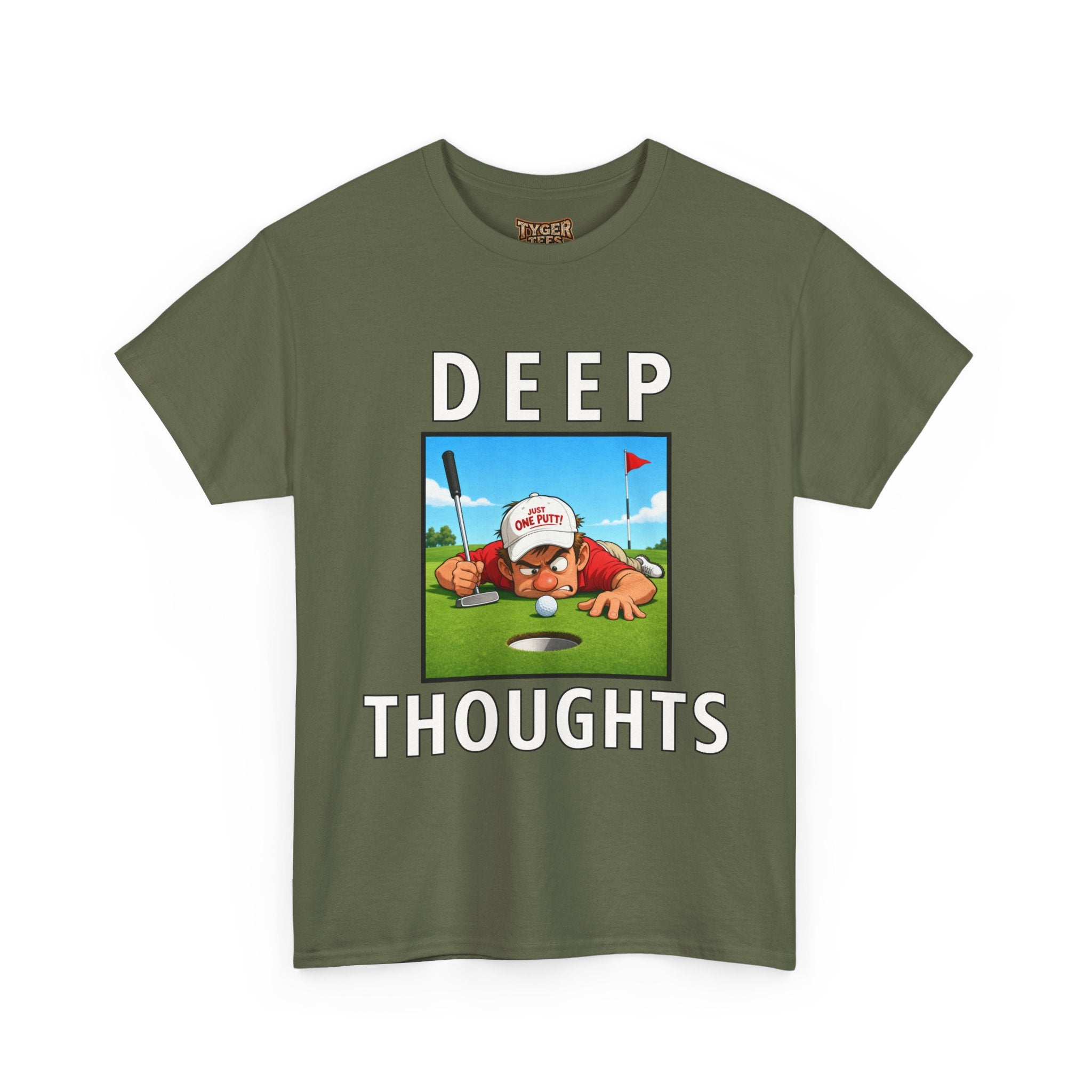 Deep Thoughts Tee - Funny Golf T-Shirt