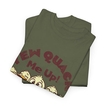 Yew Quack Me Up - Funny Duck Tee