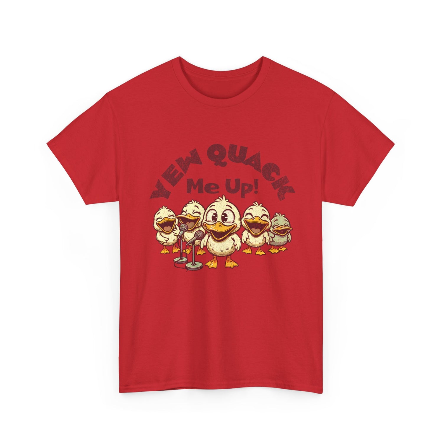 Yew Quack Me Up - Funny Duck Tee