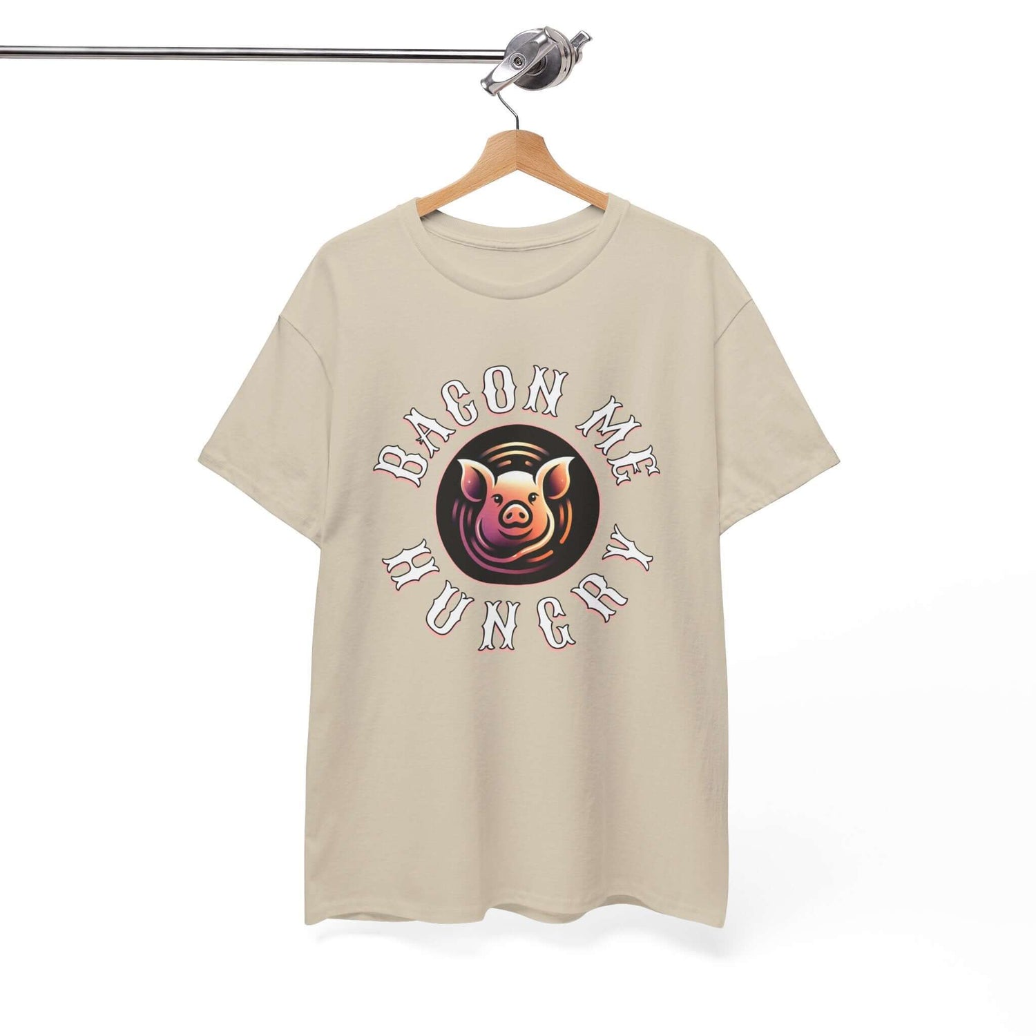 Bacon Me Hungry T-Shirt | Funny Pig Graphic Tee for Food Lovers