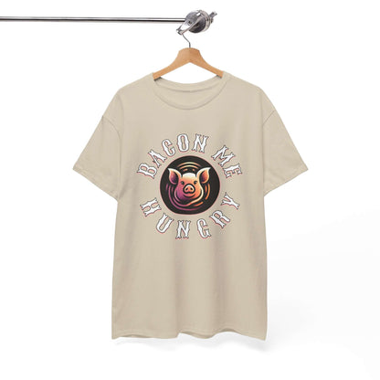 Bacon Me Hungry T-Shirt | Funny Pig Graphic Tee for Food Lovers